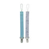 Picture of Nuby Pacifinder Baby Pacifier Clip - (2-Pack) - Pacifier Holder Clip with Convenient Hook Loop - Green Dots and Gray Arrows