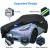 Picture of Avecrew Car Cover for Tesla Model Y, Custom Fit Full Exterior Cover with Charging Port and Breathable Ventilation Mesh, Waterproof All Weather Outdoor Rain Snow Sun Protection Cover
