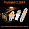 Picture of iFunyLED 24 Pieces Dome Light LED Car Interior Bulb Kit Set 194 T10 DE3175 578 31mm 42mm Bulbs Interior Replacement Lights for Car Map License Plate Door Side Marker Cornering Trunk Light - Amber
