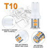 Picture of iFunyLED 24 Pieces Dome Light LED Car Interior Bulb Kit Set 194 T10 DE3175 578 31mm 42mm Bulbs Interior Replacement Lights for Car Map License Plate Door Side Marker Cornering Trunk Light - Amber