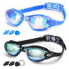 Picture of COOLOO Swim Goggles, 2 Pack Swimming Goggles for Men Women, Goggles Swimming Adult Youth Teen Kids, Anti Fog Pool Goggles