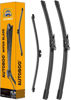 Picture of 3 Wipers Replacement for Ford Escape Windshield Wiper Blades with Rear 2020 2021 2022 2023 2024 24"+20"+11inch