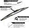 Picture of 3 Wipers Replacement for Chevy Chevrolet Traverse Windshield Wiper Blades with Rear 2012 2013 2014 2015 2016 2017 24"+21"+13inch