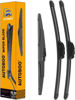 Picture of 3 Wipers Replacement for Kia Sedona 2015-2021 Telluride 2020 2021 2022 2023 Windshield Wiper Blades with Rear 26"+18"+13inch
