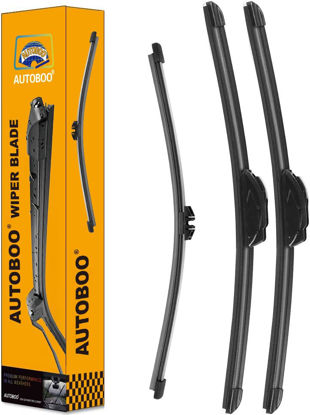 Picture of 3 Wipers Replacement for Ford Expedition 2018 2019 2020 2021 2022 2023 Windshield Wiper Blades with Rear 22"+22"+11inch