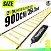 Picture of Teenitor Agility Ladder 21 Rung 29.5ft Speed Ladder Training Ladder for Soccer, Speed, Football Fitness Feet Training Carry Bag Agility Training Equipment, Sports Agility Ladders for Kids
