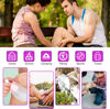 Picture of Small-Campact First-Aid Kit-Refill Supplies-Basic Emergency-Essentials - 300PCS Home Essentials Emergency Accident Kits for Businesses Workplace Outside Travel Purple 1st Aid