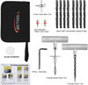 Picture of BETOOLL 24pcs Tire Repair Kits,Tire Plug Repair Tools for Car, Motorcycle, Jeep, RV, ATV,SUV, Truck, Trailer,Tractor, Lawn Mower