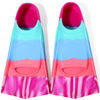 Picture of Foyinbet Kids Swim Fins,Short Youth Fins Swimming Flippers for Lap Swimming and Training for Children Girls Boys Small