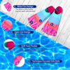 Picture of Foyinbet Kids Swim Fins,Short Youth Fins Swimming Flippers for Lap Swimming and Training for Children Girls Boys Small