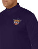 Picture of Ultra Game Men's Standard Quarter Zip Pullover Long Sleeve Tee, Team Color, Large