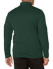 Picture of Ultra Game Men's Standard Quarter Zip Pullover Long Sleeve Tee, Team Color, Large