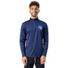 Picture of Ultra Game Men's Standard Quarter Zip Pullover Long Sleeve Tee, Team Color, Small