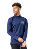 Picture of Ultra Game Men's Standard Quarter Zip Pullover Long Sleeve Tee, Team Color, Small
