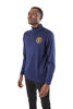 Picture of Ultra Game Men's Standard Quarter Zip Pullover Long Sleeve Tee, Team Color, Medium