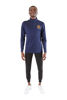 Picture of Ultra Game Men's Standard Quarter Zip Pullover Long Sleeve Tee, Team Color, Medium