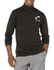 Picture of Ultra Game Men's Standard Quarter Zip Pullover Long Sleeve Tee, Black, Small