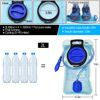 Picture of 1.5L/2L/2.5L/3L Hydration Bladder, 1/2/4/8 Pack Water Reservoir, Large Opening Water Storage Bladder Bag, Leakproof Water Bladder Hydration Pack, for Cycling Hiking Camping (4 Pack, 2L)