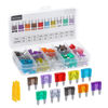Picture of LLEZZA 120 Pieces Mini Fuse Kit, Car Fuses Assortment Kit-Fuse Kit-Mini Fuses(2A/3A/5A/7.5A/10A/15A/20A/25A/30A/35A), Fuses Automotive kit for RV, Automotive, Trucks, Motorcycle, Camper, SUV