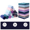 Picture of 32 Pack Baby Washcloths - 10x10 Inch, Microfiber baby towel - Absorbent and Soft baby Wash Clothes for Newborns, Infants and Toddlers - Quick Dry baby boys and girls face towel - Multicolor