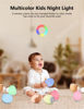 Picture of MediAcous Night Light for Kids, Baby Night Light with 7 Colors Changing & Dimming Function, Rechargeable Night Light with 1 Hour Timer & Touch Control, Up to 100H