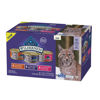 Picture of Blue Buffalo Wilderness High Protein, Natural Adult Pate Wet Cat Food Variety Pack, Chicken, Salmon, Turkey 5.5-oz can (24 count - 8 of Each Flavor)