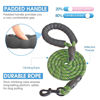 Picture of BAAPET 2/4/5/6 FT Dog Leash with Comfortable Padded Handle and Highly Reflective Threads for Small Medium and Large Dogs (5FT-1/2'', Black Green)