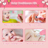 Picture of Baby Nail Trimmer Electric,Baby Nail Clippers, 6 in 1 Baby Nail File,Nail File Baby Grooming Kit Manicure Set for Toddler or Adults (Pink 18 in 1)
