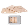 Picture of 3pcs Guitar Neck Shims Shim Made of Canada Solid Maple Wooden, For Bolt-on Neck Bolts, Shaped 0.25 Degree (3pcs 0.25 Degree)
