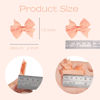 Picture of CÉLLOT Hair Clips for Baby Girls - 60 Tiny 2" Fully Covered Bows Barrettes for Infants and Toddlers