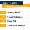 Picture of Hemp Calming Chews for Dogs - Dog Calming Treats - Anxiety Relief Treats - Dog Calming Chews - Stress - Sleep Calming Aid - Health & Wellness Supplements for Dog Separation Barking - 60 Treats