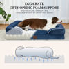 Picture of Comfort Expression Extra Large Dog Beds, Waterproof Orthopedic Foam Dog Beds, XL Dog Bed with Bolster, Washable Dog Bed Sofa Pet Bed with Removable Cover & Non-Slip Bottom(X-Large,Navy Blue)