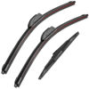 Picture of 26" 14" 13" Windshield Wiper Blades Replacement for Hyundai Santa Fe 2018 2017 2016 2015 2014 2013 Santa Fe XL 2013-2019 Premium All Weather Blade (3 of Set)