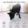 Picture of MateeyLife 2PCS Large Lick Mat for Dogs and Cats with Suction Cups, Dog Lick Mat for Anxiety Relief, Dog Enrichment Toys for Boredom, Cat Peanut Butter Lick Pad, Dog Treat Mat for Bathing Grooming