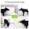 Picture of MateeyLife 2PCS Large Lick Mat for Dogs and Cats with Suction Cups, Dog Lick Mat for Anxiety Relief, Dog Enrichment Toys for Boredom, Cat Peanut Butter Lick Pad, Dog Treat Mat for Bathing Grooming