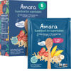 Picture of Amara Organic Baby Food - Stage 3 - Ancient Grain - Baby Cereal to Mix With Breastmilk, Water or Baby Formula - Shelf Stable Baby Food Made from Organic Fruit & Veggies - 5 Pouches, 3.5oz Per Serving