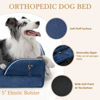Picture of Comfort Expression PV Washable Jumbo Dog Bed for Extra Large Dogs, Waterproof Orthopedic Dog Bed, Jumbo Breed Dog Bed Sofa with Removable Cover & Non-Slip Bottom(Jumbo,Navy Blue)