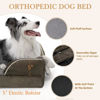 Picture of Comfort Expression Orthopedic Memory Foam Dog Bed, Cooling Dog Bed, Dog Beds for Extra Large Dogs, XL Dog Bed with Removable Cover, Waterproof Pet Bed Large with Bolster(X-Large,Olive Green)