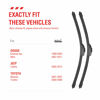 Picture of OEM Quality Performance Premium 19 wiper blades 2 pack,All-Season Auto Replacement Windshield Wiper Blades,Fit Liberty 2012-2002, Sequoia 2007-2001, Tundra 2006-2000 +More Cars