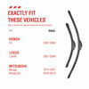 Picture of OEM Quality Performance Premium Windshield wiper blades 24 and 16,All-Season Auto Replacement Windshield Wiper Blades,Fit 2008-2007,Kia Spectra 2009-2005,Saturn Vue 2010-2008 +More Cars