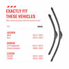 Picture of OEM Quality Performance Premium windshield wiper blades 26 and 20,All-Season Auto Replacement Wiper Blades,Fit Toyota Camry 2020-2018,Ford Edge 2014-2007,Toyota Highlander 2019-2008 +More Cars