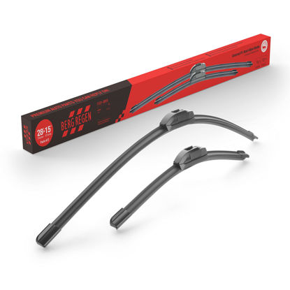 Picture of OEM Quality Performance Premium wiper blades 28 15,All-Season Auto Replacement Windshield Wiper Blades,Fit Nissan Sentra 2013 2014 2015 2016 2017 2018 2019+More Cars