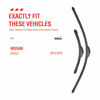 Picture of OEM Quality Performance Premium wiper blades 28 15,All-Season Auto Replacement Windshield Wiper Blades,Fit Nissan Sentra 2013 2014 2015 2016 2017 2018 2019+More Cars
