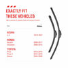 Picture of OEM Quality Performance Premium windshield wiper blades 26 and 19,All-Season Auto Replacement Wiper Blades,Fit Honda Accord 2017-2008,Subaru Outback 2014-2010,Toyota Prius-V 2019-2012 +More Cars
