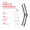 Picture of OEM Quality Performance Premium windshield wipers 22 and 21,All-Season Auto Replacement Windshield Wiper Blades,Fit Honda Pilot 2014-2009,Toyota Tacoma 2014-2005,Toyota Solara 2003-2001 +More Cars