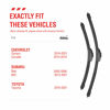 Picture of OEM Quality Performance Premium windshield wiper blades 22 and 20,All-Season Auto Replacement Windshield Wiper Blades,Fit Toyota Tacoma 2020-2016/ 4Runner 2009-2003,Subaru Outback 04-00 +More Cars