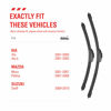 Picture of OEM Quality Performance Premium wiper blades 21 18,All-Season Auto Replacement Windshield Wiper Blades,Fit Pontiac Vibe 2003-2008,Toyota Matrix 2003-2008 +More Cars