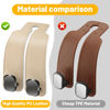 Picture of Amelity Car Seat Back Storage Hook, Purse Holder for Car, Car Seat Hooks for Purses and Bags, Car Seat Hooks for Headrest (Beige-2 Pack)
