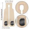 Picture of Amelity Car Seat Hooks for Headrest, Car Back Seat Headrest Hooks, Car Seat Hooks for Purses and Bags, Headrest Hooks (Beige-4 Pack)