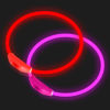 Picture of Novkin 2-Pack LED Dog Collar, Light Up Dog Collars,Rechargeable Dog Lights for Night Walking，Universal, Reusable Safety Necklace for Small Medium Large Dogs RED&Pink